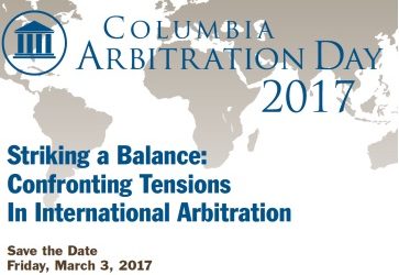 Columbia Arbitration Day 2017